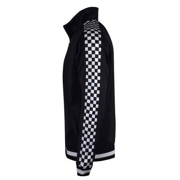 SCREENSHOT Men's Athletic Urban Hip-Hop Track Suit Black Checkered Jacket Large - Picture 11 of 15